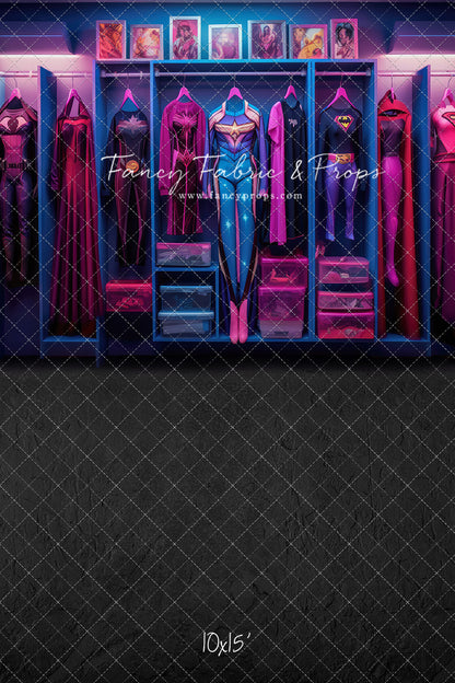 Dress Like A Super Girl- With Sweep Option