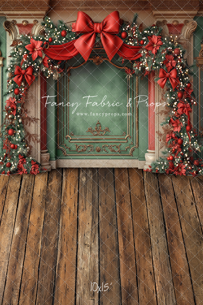 Elegant Christmas Wall - with Sweep Option