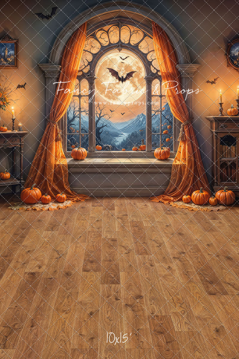 Gothic Moonlit Window - With Sweep Option