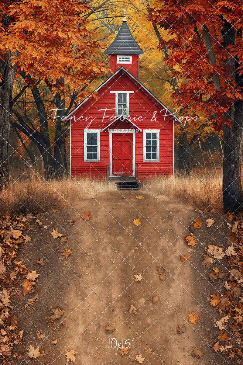 Little Red Schoolhouse - With Sweep Option