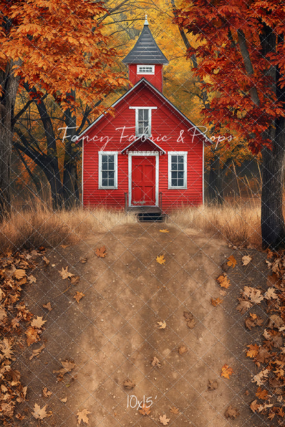 Little Red Schoolhouse - With Sweep Option