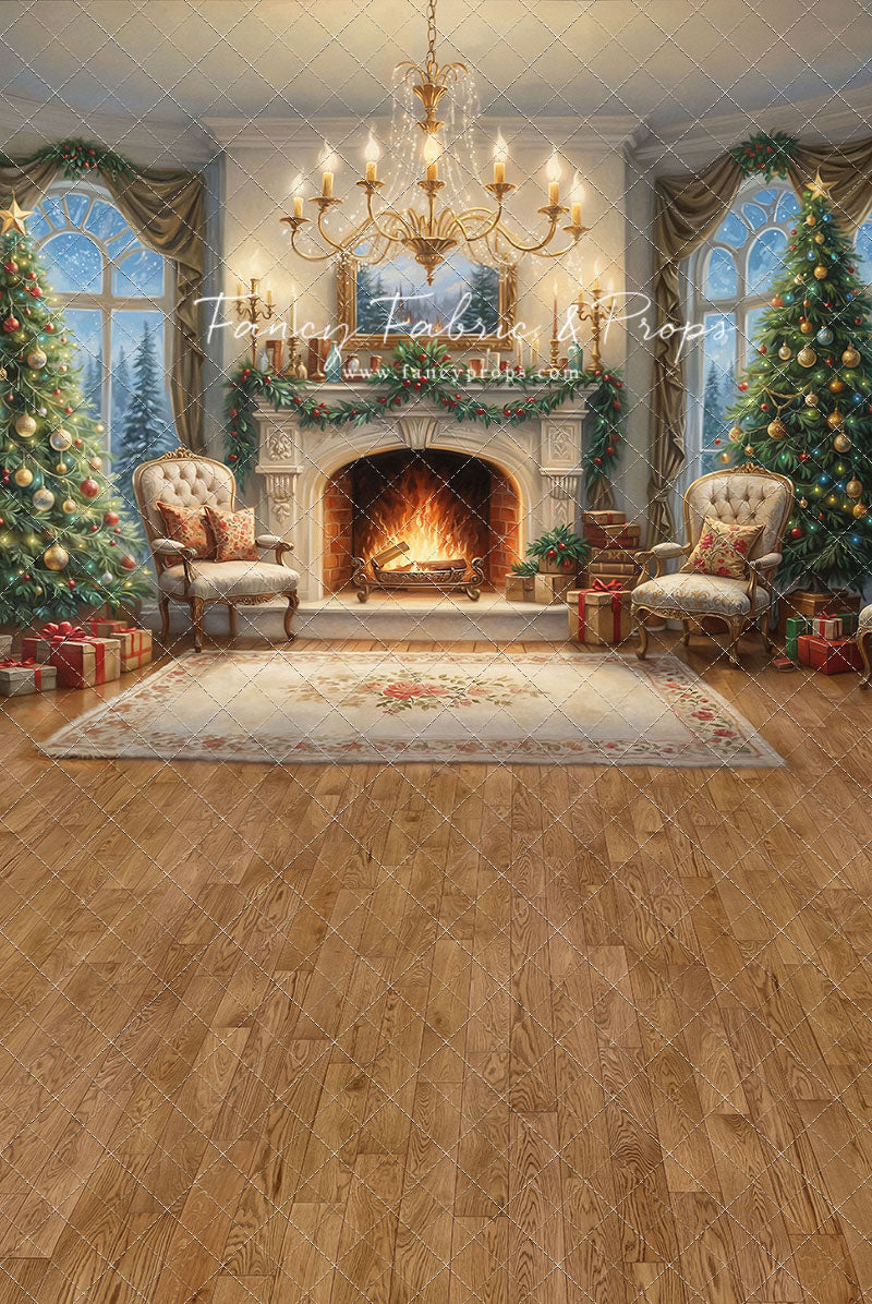 Majestic Christmas Parlor - With Sweep Option