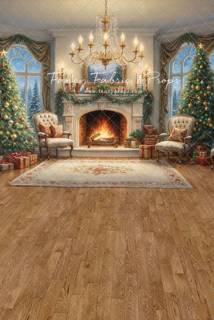 Majestic Christmas Parlor - With Sweep Option
