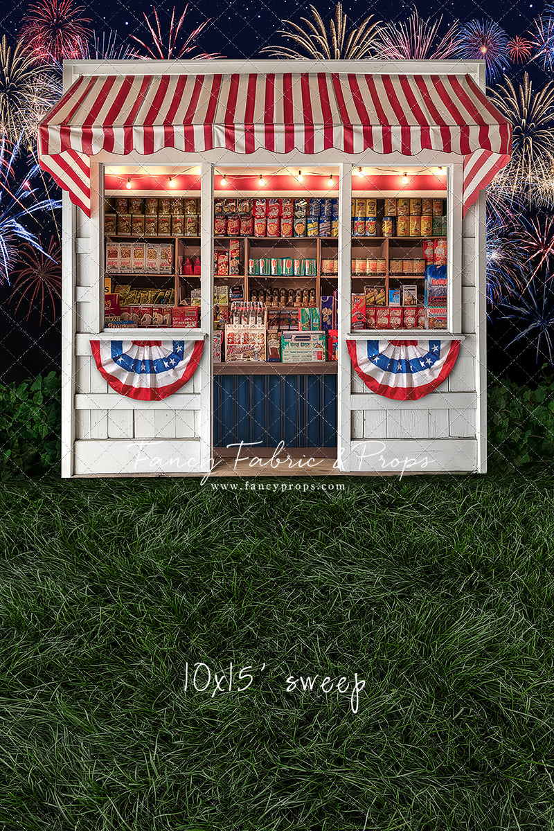 Old Glory Fireworks Shop - With Sweep Option