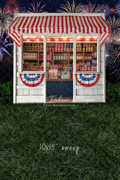 Old Glory Fireworks Shop - With Sweep Option