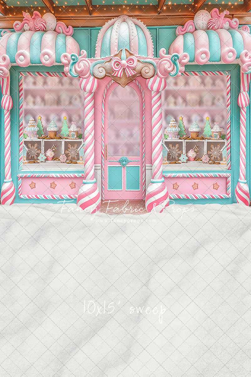 Pastel Gingerbread Store - With Sweep Option