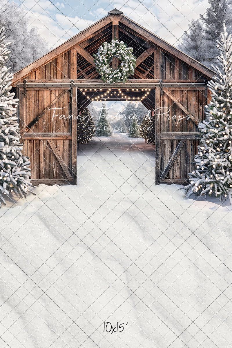 Snowy Mountain Tree Farm - with Sweep Option