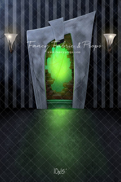 Strange & Unusual Fireplace - With Sweep Option