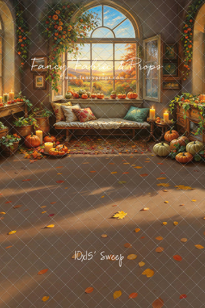 Cozy Harvest Nook - With Sweep Option