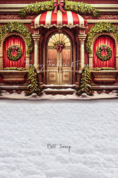 Crimson & Gilt Christmas Emporium - with Sweep Option