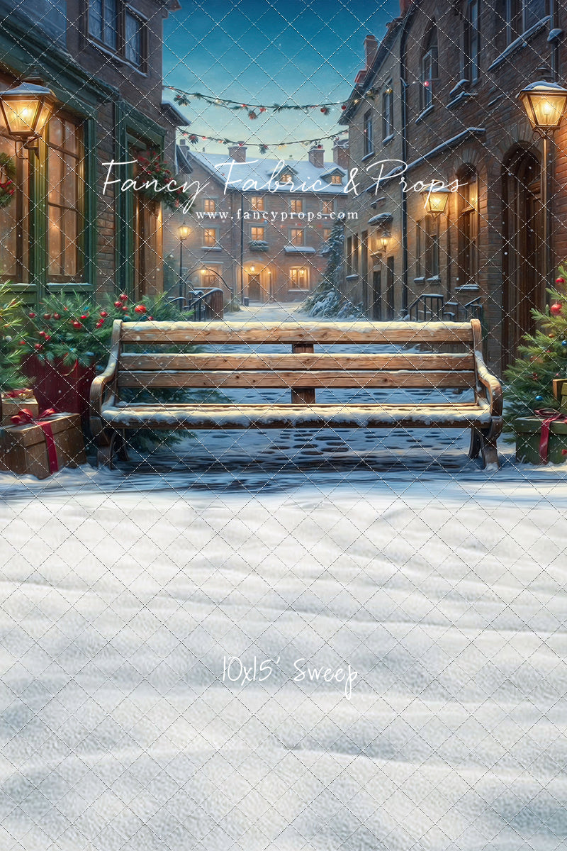 Festive Holiday Avenue - with Sweep Option