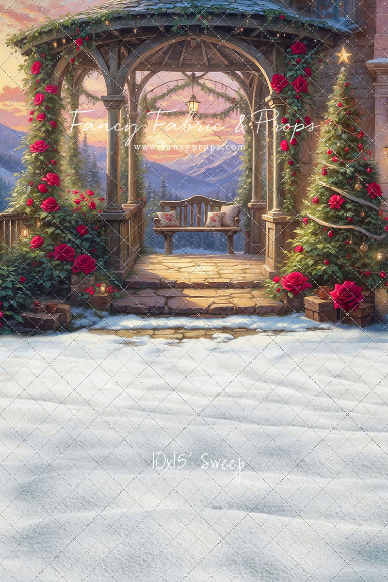 Frosty Rose Pavilion - with Sweep Option