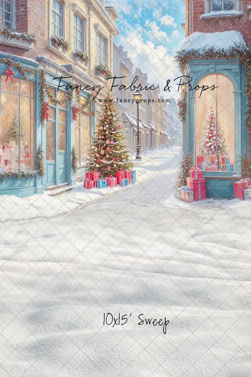 Frosty Shopping Boulevard - With Sweep Option