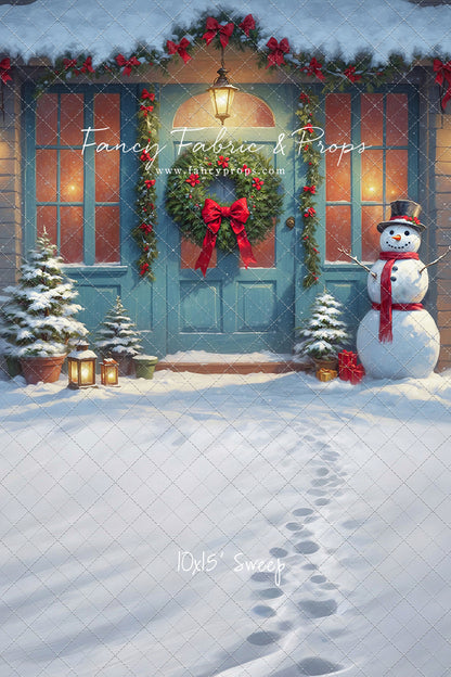 Frosty's Holiday Greeting - with Sweep Option