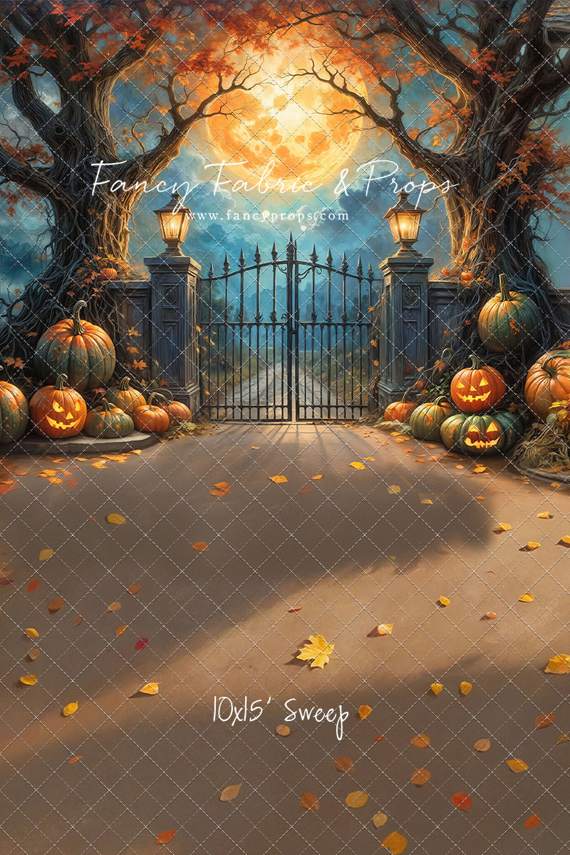 Halloween Lantern Lane - With Sweep Option