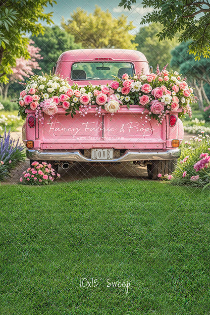 Rosy Little Sweetheart Truck - With Sweep Option