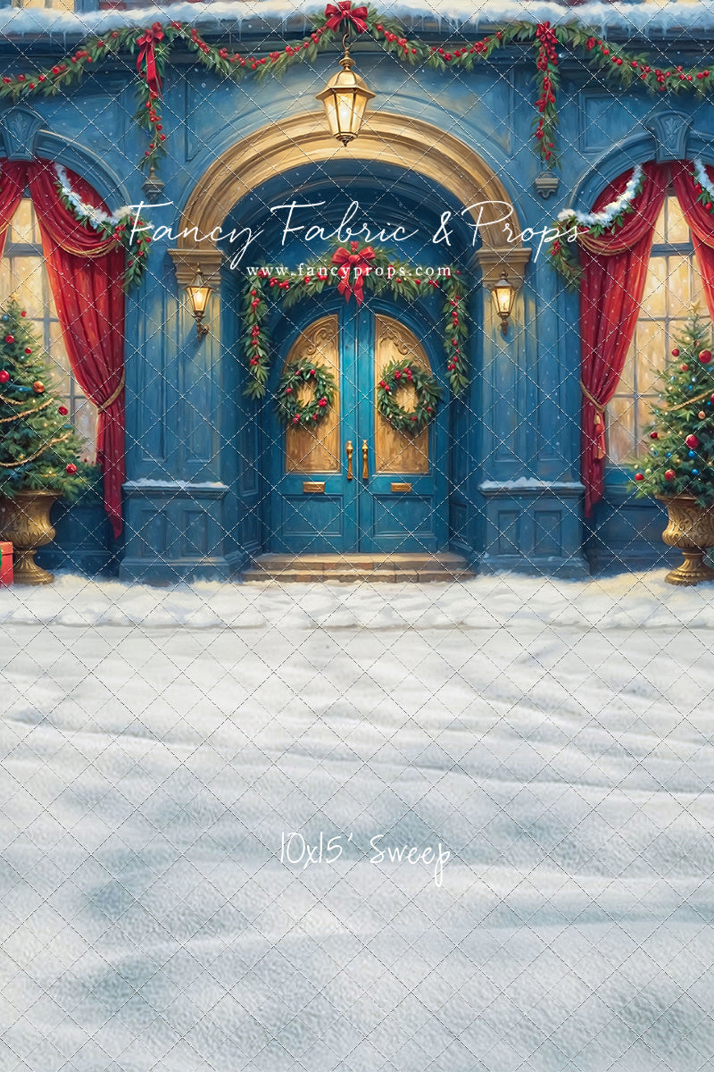 Sapphire Holiday Elegance - With Sweep Option