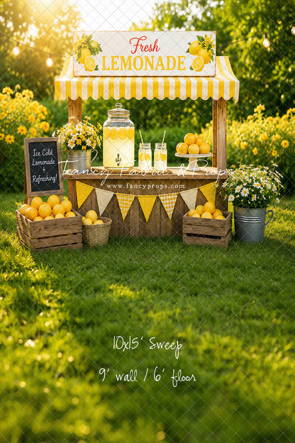 Sunny Days Lemonade Stand - With Sweep Option