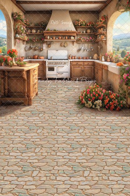 Tuscan Kitchen- With Sweep Option