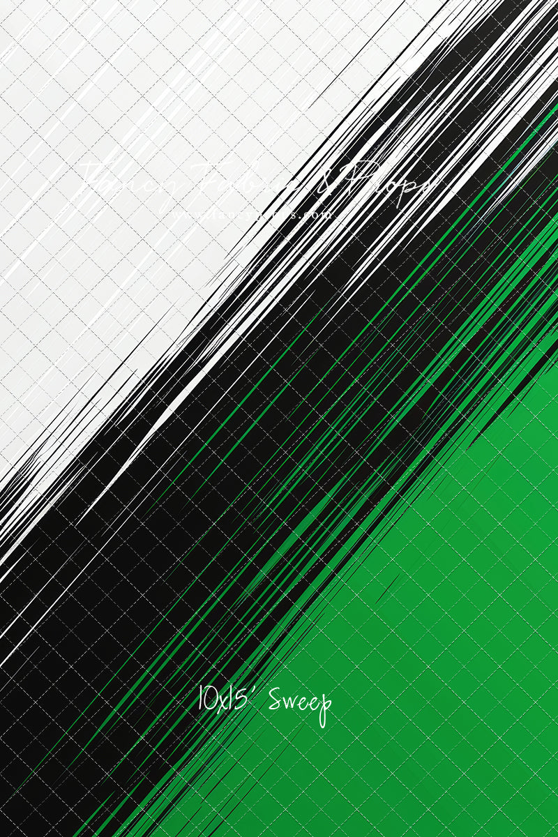 Varsity Emerald & Black