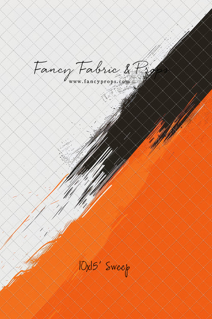 Varsity Orange & Black