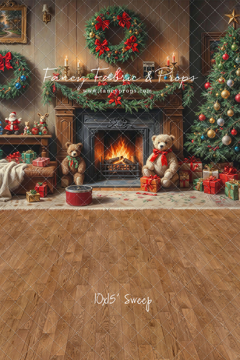 Warm Christmas Corner - With Sweep Option