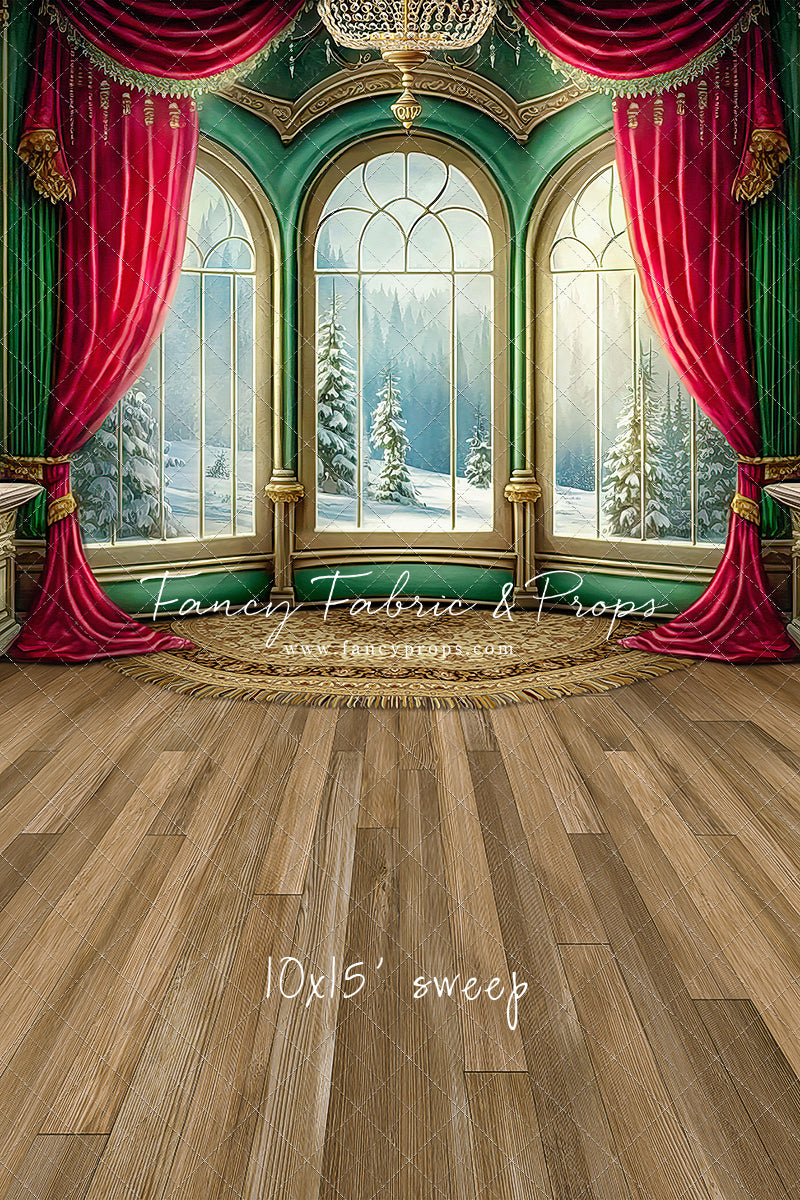 Warm Loving Holiday - Wood Floor Option - with Sweep Option