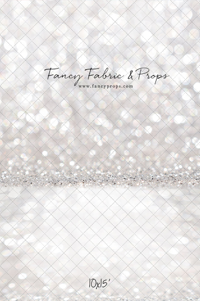 White Shimmering Stage - Sweep Sizes Only