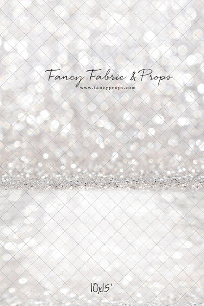 White Shimmering Stage - Sweep Sizes Only