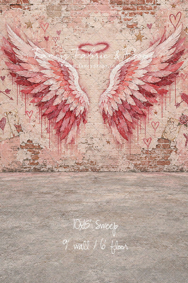 Angel Wing Mural - With Sweep Option