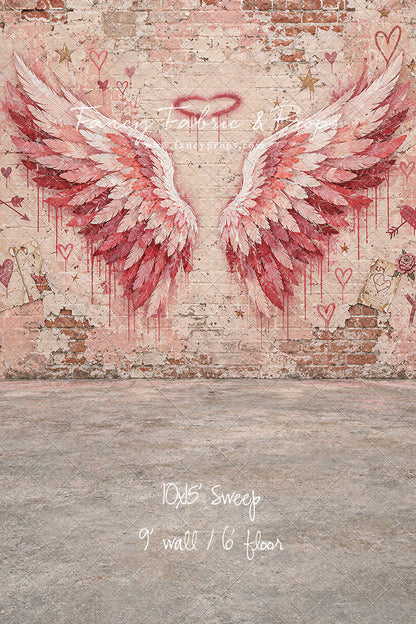 Angel Wing Mural - With Sweep Option