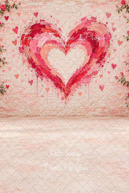 Brushstrokes of Love - With Sweep Option