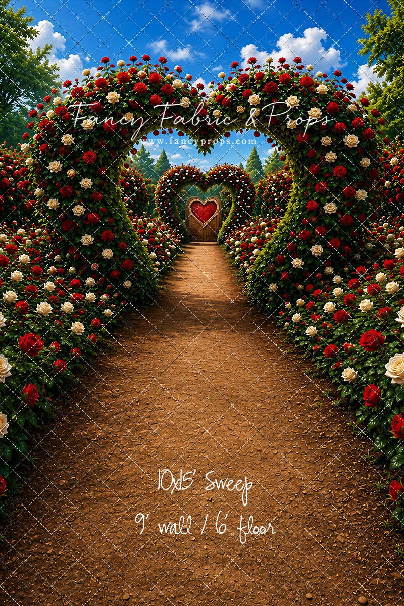 Heart Shaped Garden - With Sweep Option