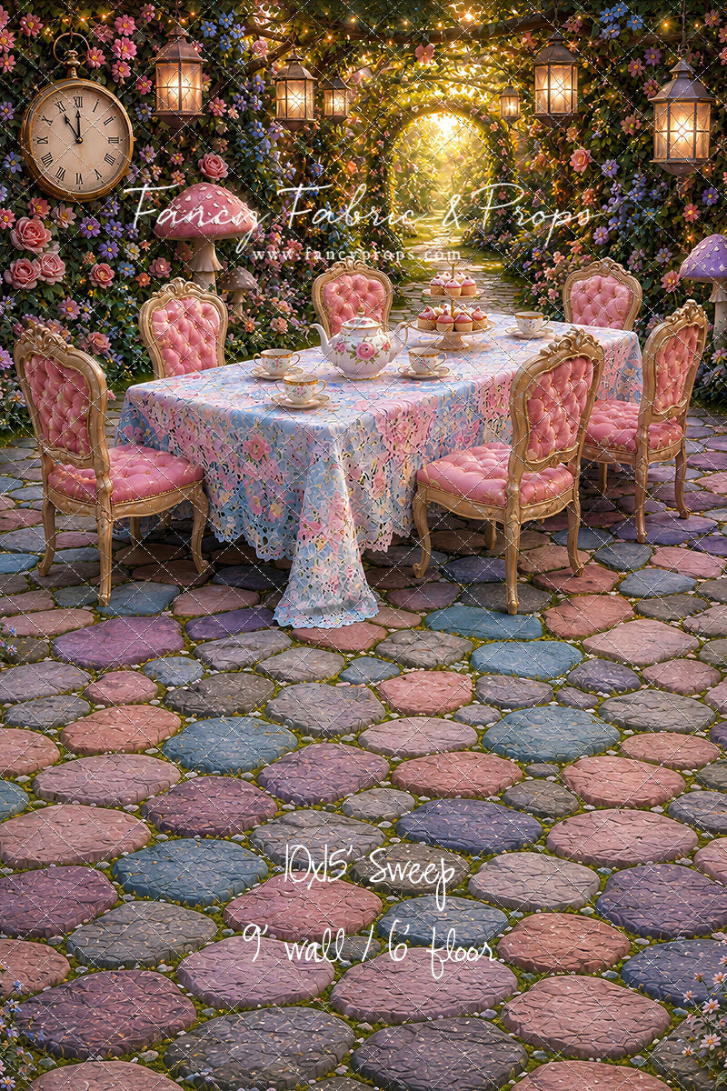 Pastel Tea Party - With Sweep Option