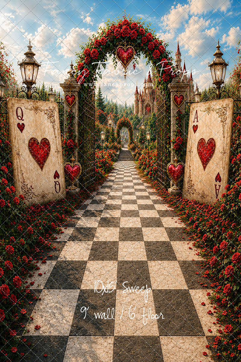 Queen of Hearts Castle Entry - With Sweep Option