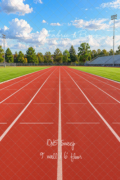 Track & Field Starting Line - With Sweep Option