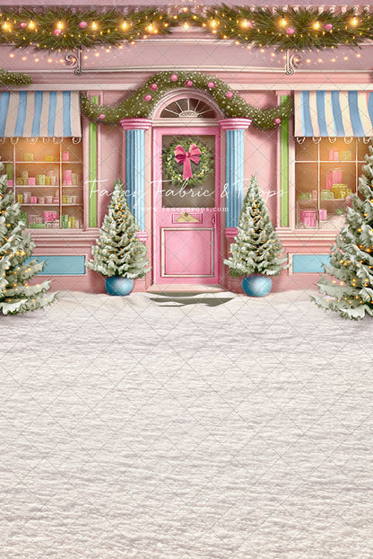 Frosty Sweet Shop - Pink & Blue - with Sweep Option