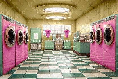 Laundry Day - Yellow With Double Washers- With Sweep Option