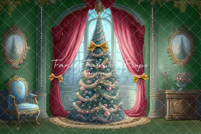 Christmas Wishes - All Green - with Sweep Option