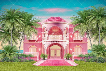 Barbie's Paradise Palace - Grass Floor - With Sweep Option