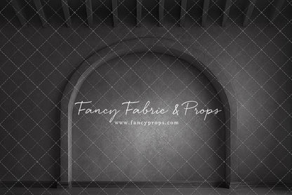 Elegant Charcoal Alcove - Solid Floor - With Sweep Option