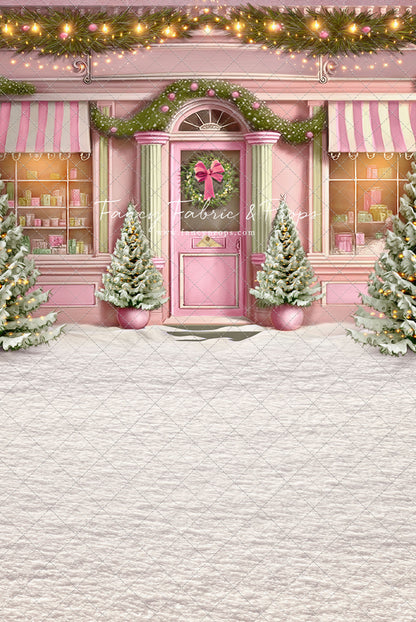 Frosty Sweet Shop - Pink & Sage - with Sweep Option
