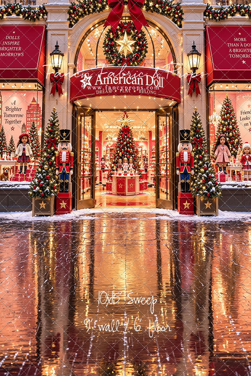 American Doll Holiday - With Sweep Option