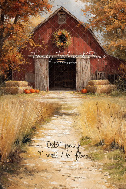 Autumn At Red Oak Farm - with Sweep Option