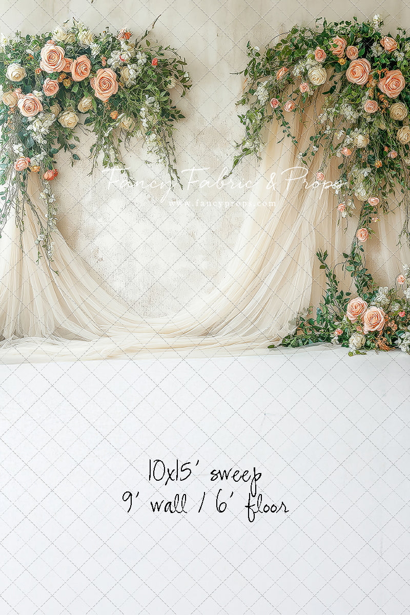 Blossom Veil - With Sweep Option