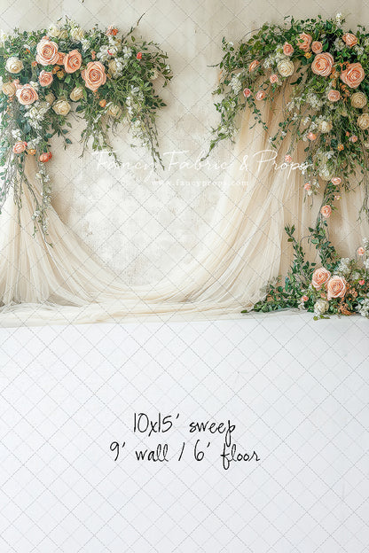 Blossom Veil - With Sweep Option