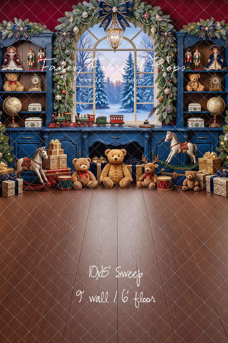 Blue Heirloom Toy Room - with Sweep Option