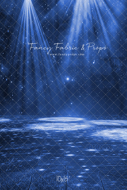 Blue Stage Lights - Sweep Sizes Only