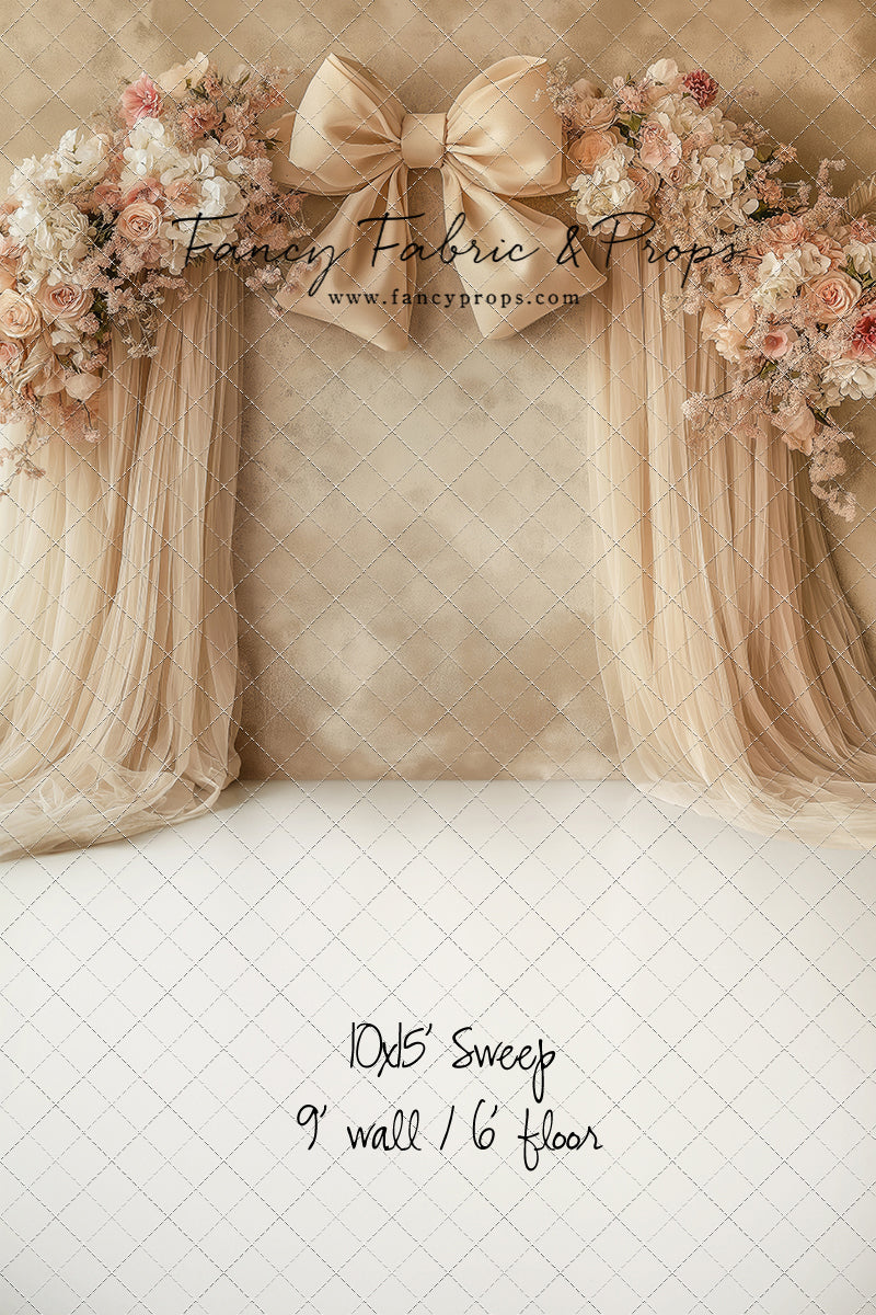 Blush Bow Harmony  - With Sweep Option