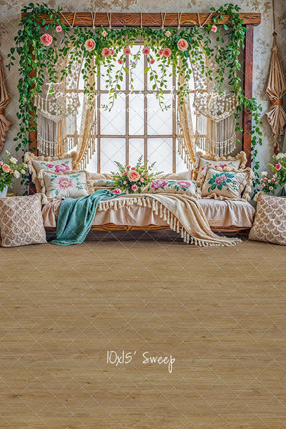 Boho In Bloom - With Sweep Option